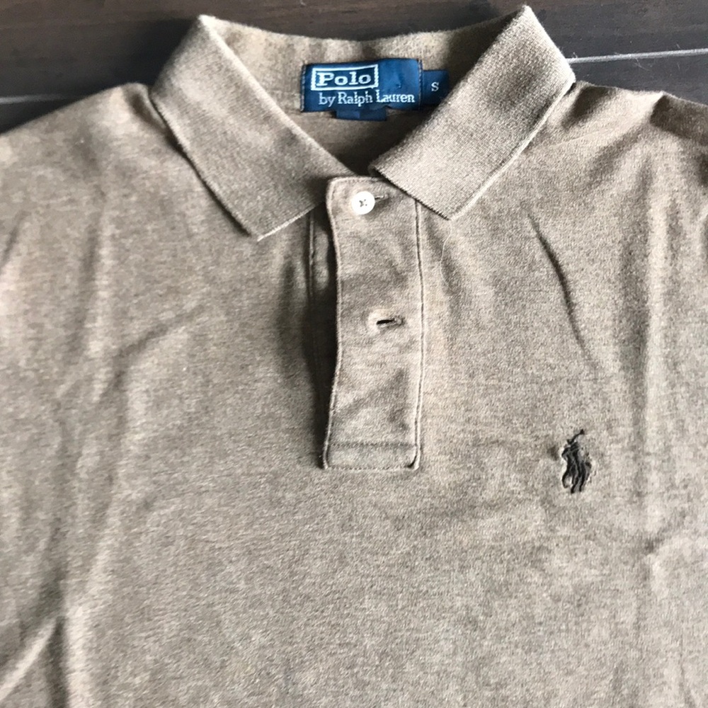Ralph Lauren soft polo light brown